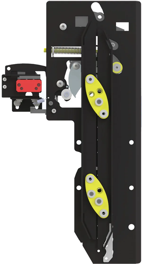 ENDDOOR modular skate — rear view