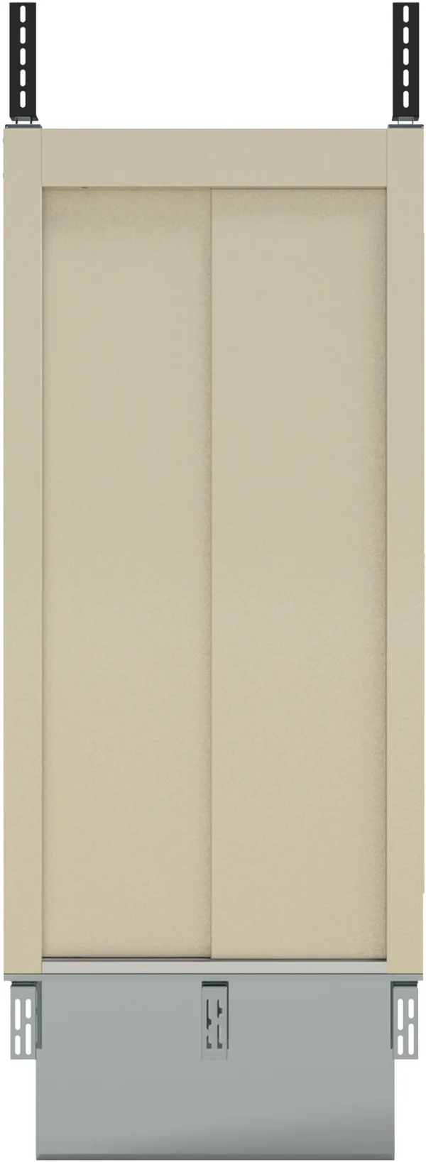 Electrostatic Painted elevator door
