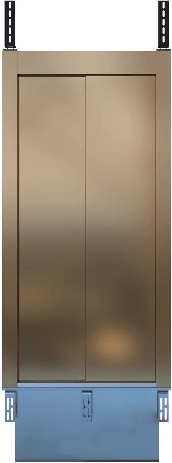 Bronze Mirror Stainless Steel elevator door