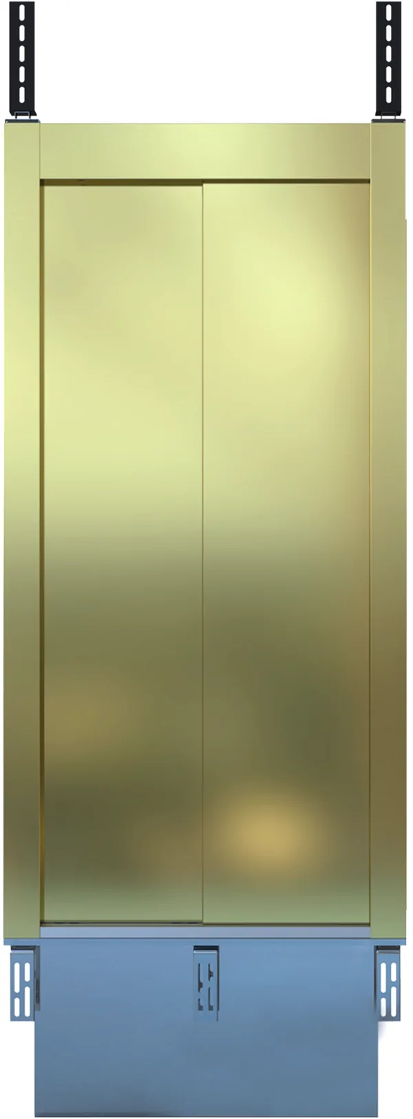 Gold Mirror Stainless Steel elevator door