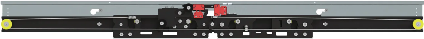 Central Landing Door Mechanism