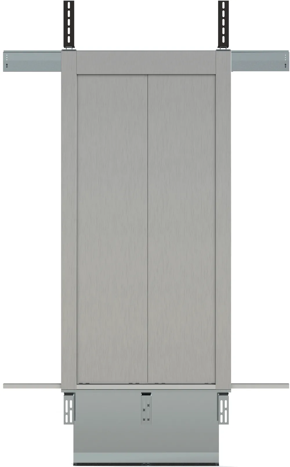 ENDDOOR central 2-panel landing door