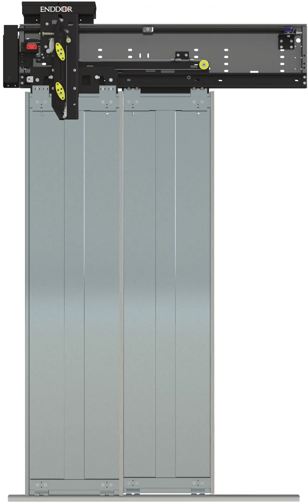 Telescopic 2-Panel Car Door