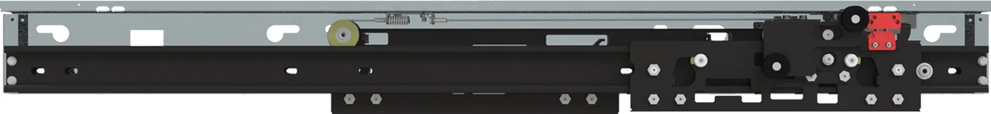 Telescopic Landing Door Mechanism